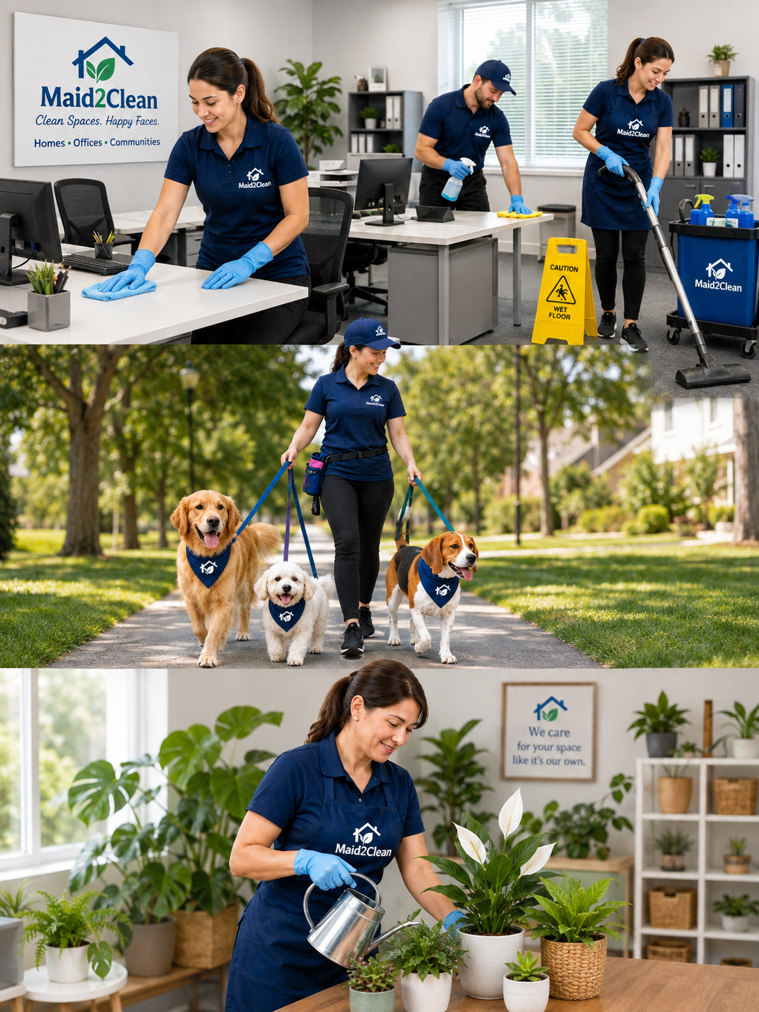 Professional cleaning specialist providing caring and thorough housekeeping in a home and senior living residence